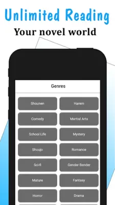 Web Novel - Story Reader android App screenshot 2